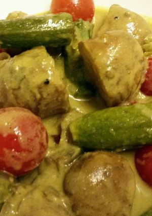 A picture of Sig's Zucchini Curry.