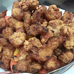 A picture of Sweet sour crispy pork.