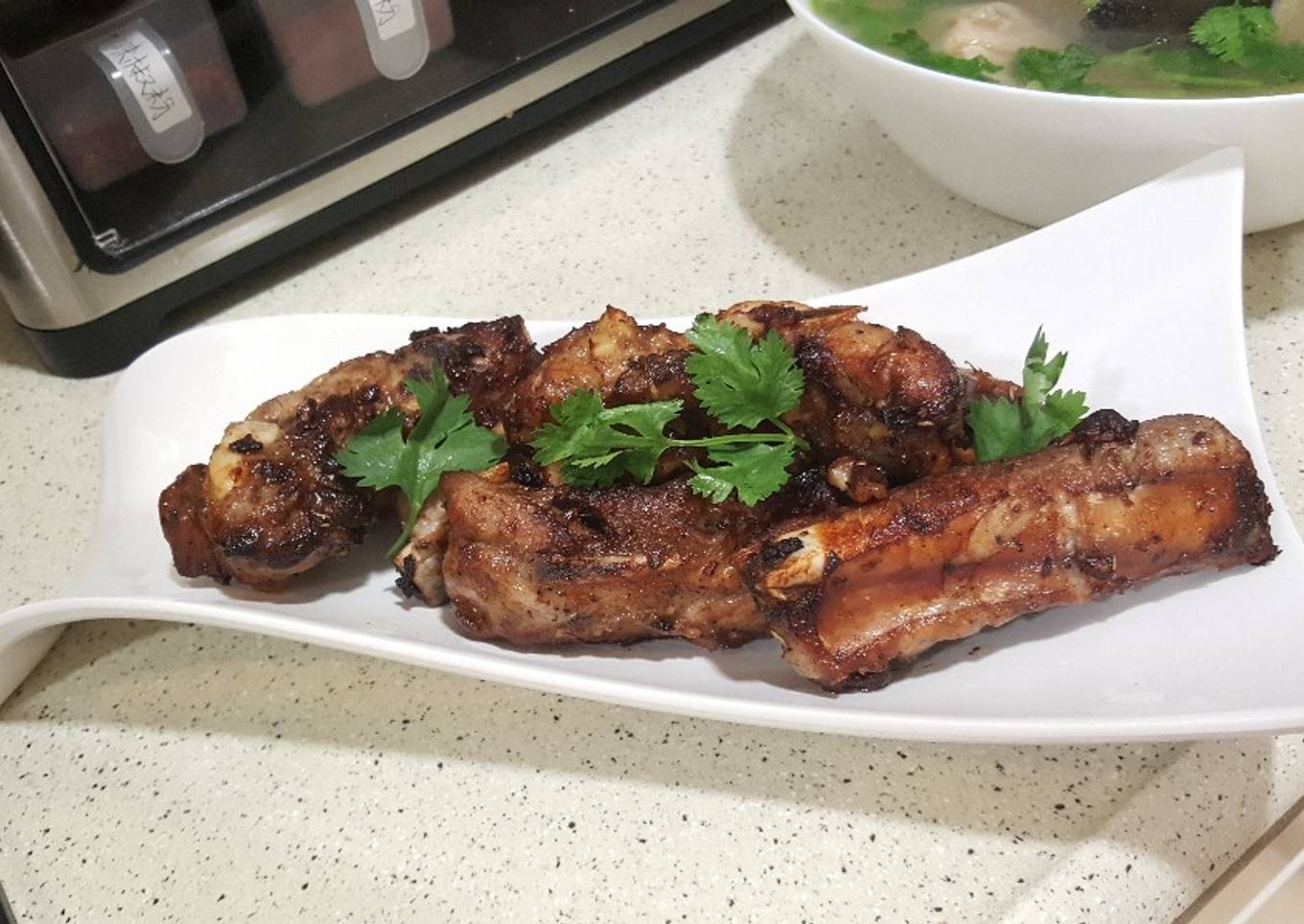 Iga panggang cui /pork