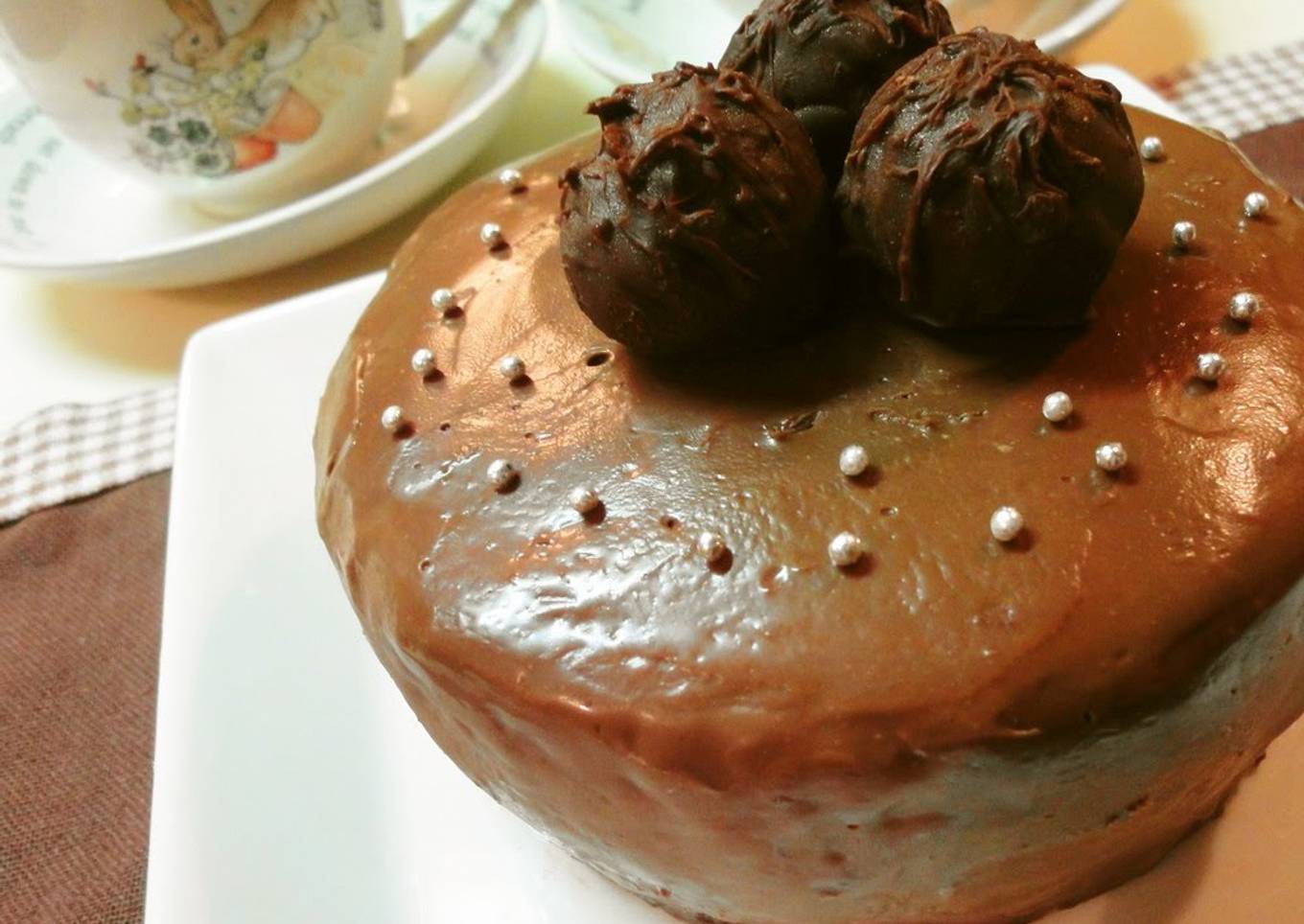 Black Tea Chocolate Truffles For Valentine's Day