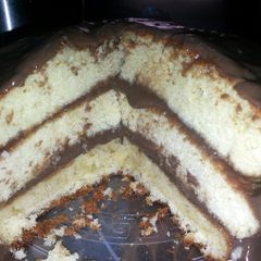 A picture of cake boss sponge cake.