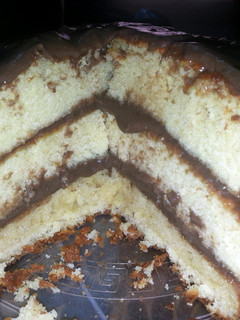 A picture of cake boss sponge cake.