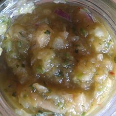 A picture of Pinneapple Jalapeno Salsa.
