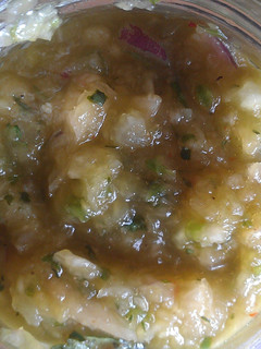 A picture of Pinneapple Jalapeno Salsa.