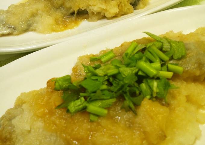 Cod Simmered with Daikon Radish