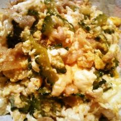 A picture of Kid-Friendly Recipe! Goya (Bitter Melon) Champuru.