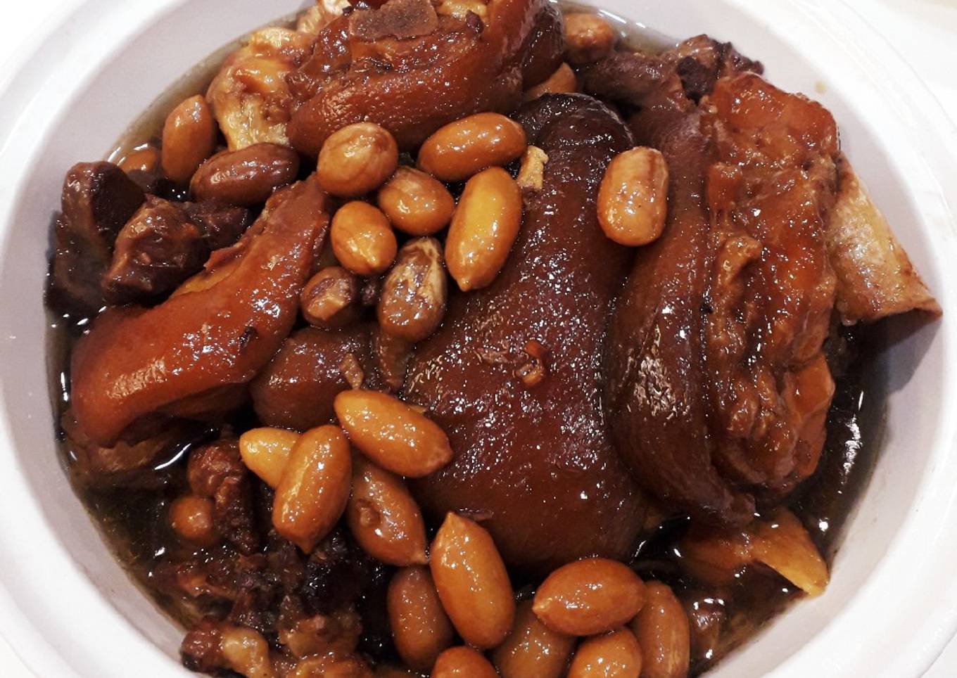 Semur kaki babi || lu zhu jiao || non halal