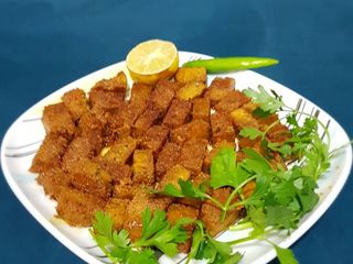 توفو سرخ شده Tofu fry