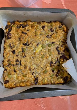 香蕉燕麥蛋糕【無油無糖】 的食譜成品照片