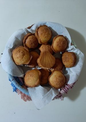 Une photo de Madeleines espagnoles au citron 🧁