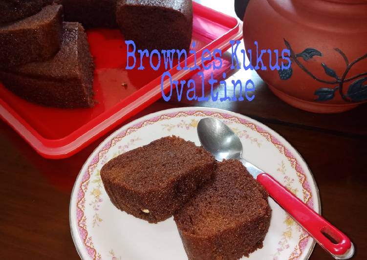 Brownies Kukus Ovaltine