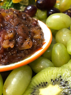 A picture of Kiwi Grapes Chutney.