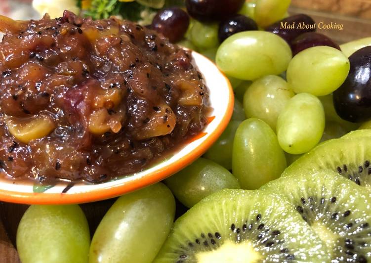 Kiwi Grapes Chutney