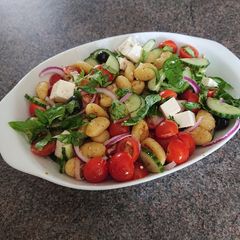 A picture of Greek-Style Gnocchi Salad.