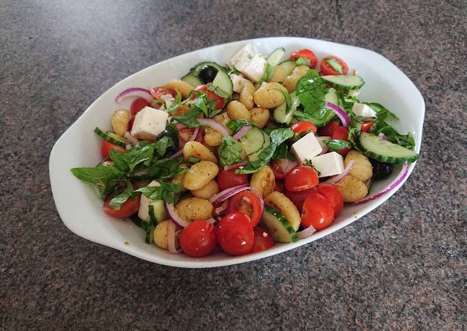 Greek-Style Gnocchi Salad