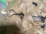 Helado de dulce de leche con galletitas