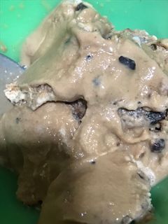Una foto de Helado de dulce de leche con galletitas