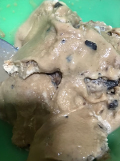 Una foto de Helado de dulce de leche con galletitas