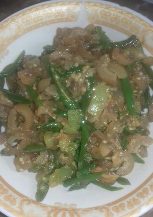 Foto resep Kikil cabe ijo simple