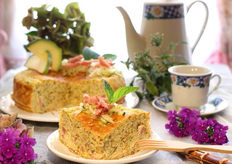 Keto-Pastel de Calabacín y Bacon