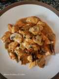 Pechuga con Champiñones