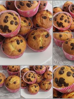 صورة لوصفة كب كيك الفانيليا 🧁🍪مع الشكولا