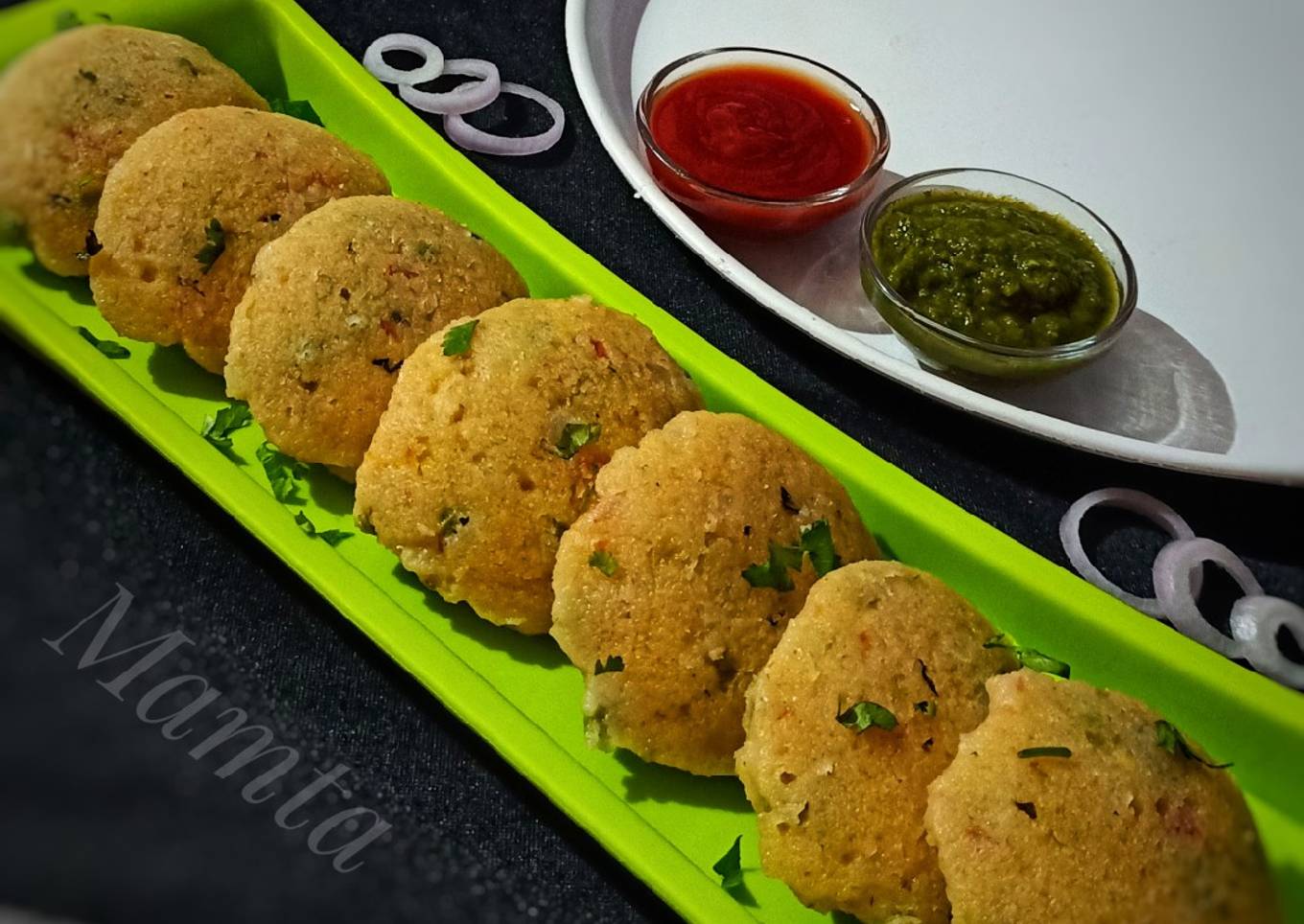 Brown Rice vegetable idli
