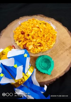 A picture of Chatpata chivda.