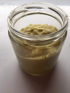 Una foto de Hummus de garbanzos