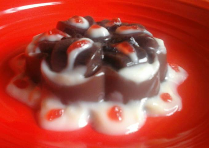 Puding oreo simple bahan seadanya