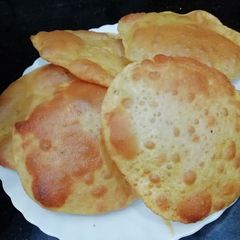 A picture of Rice Flour Puri.