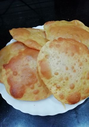 A picture of Rice Flour Puri.