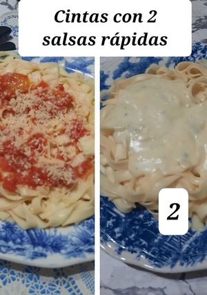 Una foto de Salsa rápida de quesos