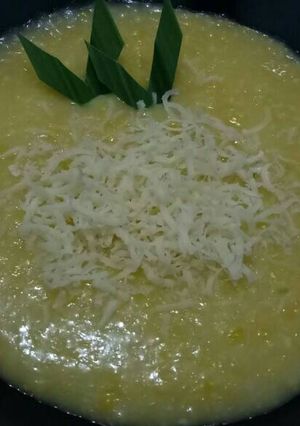 Foto resep Bubur jagung manis