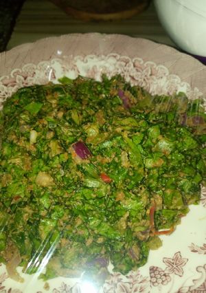 A picture of Kwadon lettuce.