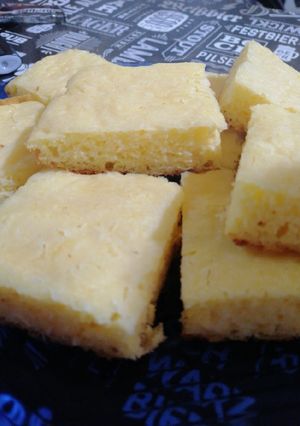 Una foto de Fainá de queso 🧀 sin TACC