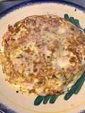 Ham, Cream, and Herb Omelet