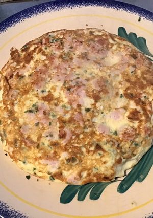 A picture of Ham, Cream, and Herb Omelet.