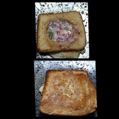 A picture of Bread omlet.