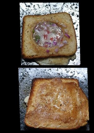 A picture of Bread omlet.