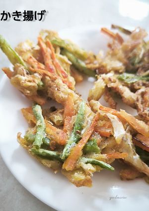 Foto resep Kakiage かき揚げ