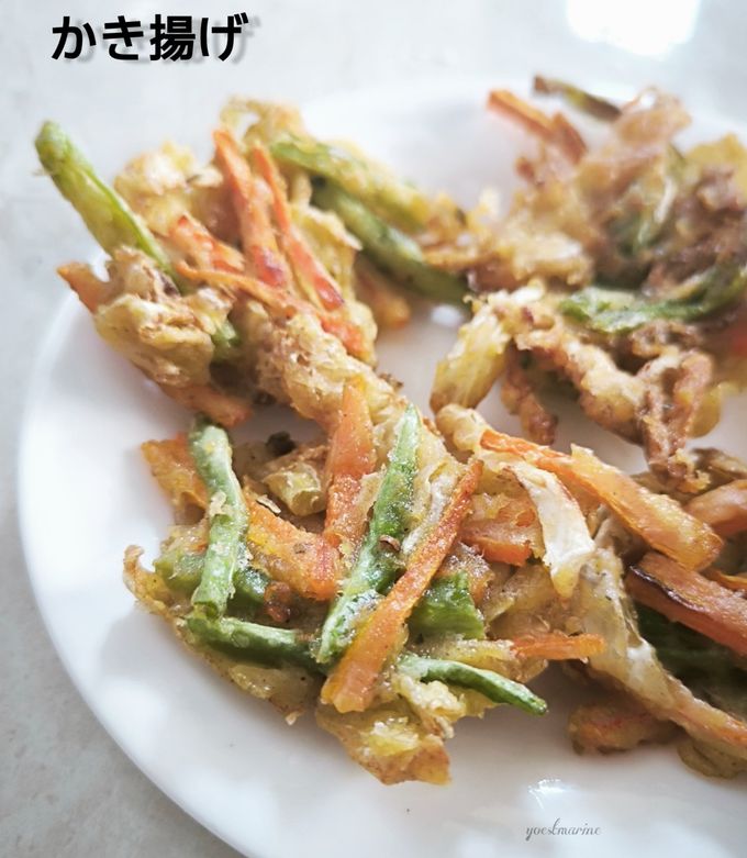 Foto resep Kakiage かき揚げ