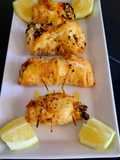 Filetes de pechuga de pollo rellenos al air fryer