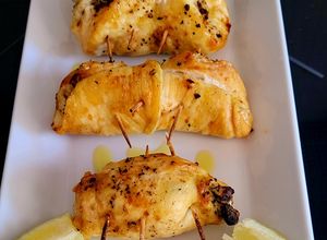 Foto principal de Filetes de pechuga de pollo rellenos al air fryer