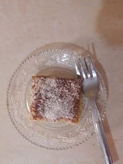 صورة لوصفة بسبوسة جوز الهند