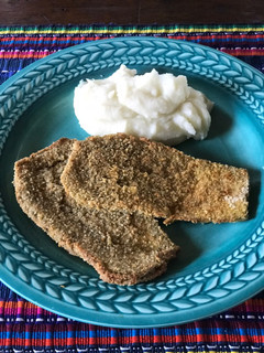 Una foto de Milanesas de berenjenas