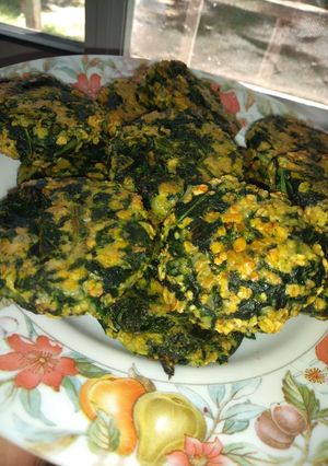 Una foto de Croquetas de espinaca y avena