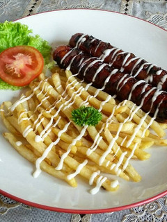 Foto resep Sosis bakar dengan homemade bbq sauce