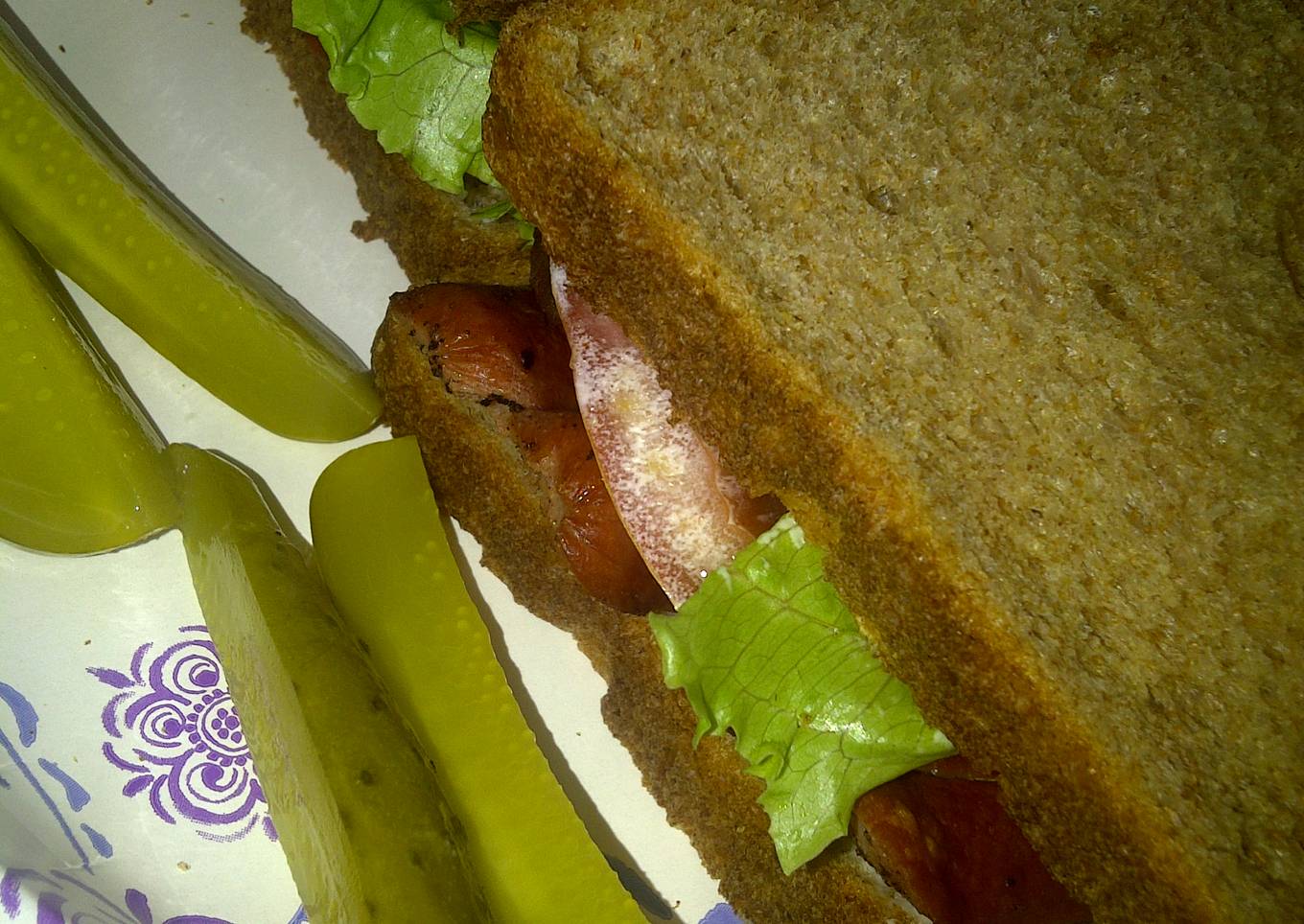 B.L.T. with a twist