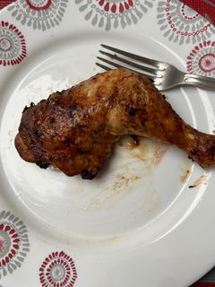 Une photo de Cuisses de poulet à l'Airfryer